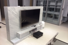 卡拉拉白 電視牆 (3)