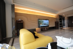 古木紋 電視牆面