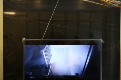 聖羅蘭黑金 電視牆面