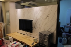 銀狐 大理石牆面