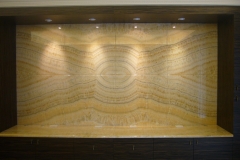 黃水晶 電視牆面