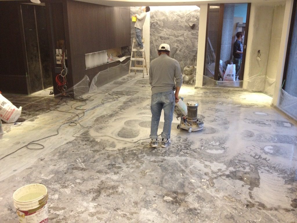 石材地坪 研磨美容