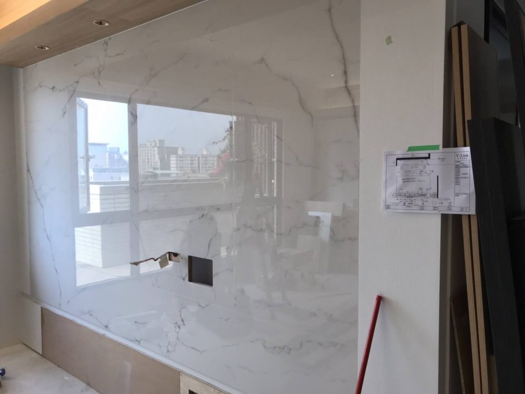 義大利鈦鋼石 電視牆面