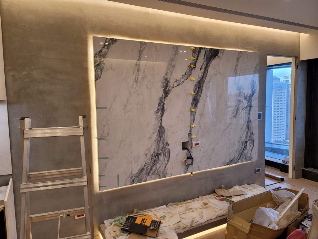 義大利鈦鋼石 電視牆面